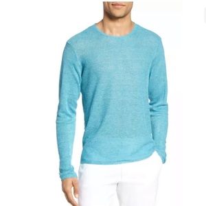 NWT Zachary Prell Chapman Linen Knit Sweater XL